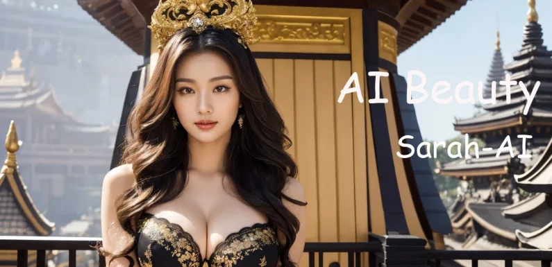 [4K] AI ART Korean Japanese Lookbook Model Al Art video-Pagoda