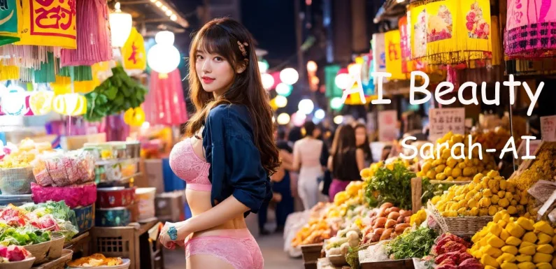 [4K] AI Lookbook/Beauty/Shilin Night Market