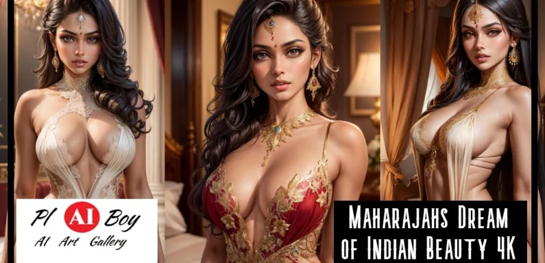 4K AI LOOKBOOK | AI Models | Photo Shooting – Maharajahs Dream of Indian Beauty 4K