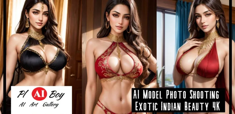 4K AI LOOKBOOK | AI Models | AI Model Photo Shooting – Exotic Indian Beauty 4K