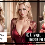 4K AI LOOKBOOK | AI Models | Supermodel Lingerie photoshoot 4K