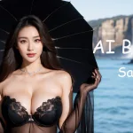 [4K] AI ART Korean Japanese Lookbook Model Al Art video-Pancake Rocks