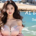 [4K] AI ART Korean Japanese Lookbook Model Al Art video-Bondi Beach