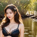 [4K] AI ART Korean Japanese Lookbook Model Al Art video-Kakadu National Park
