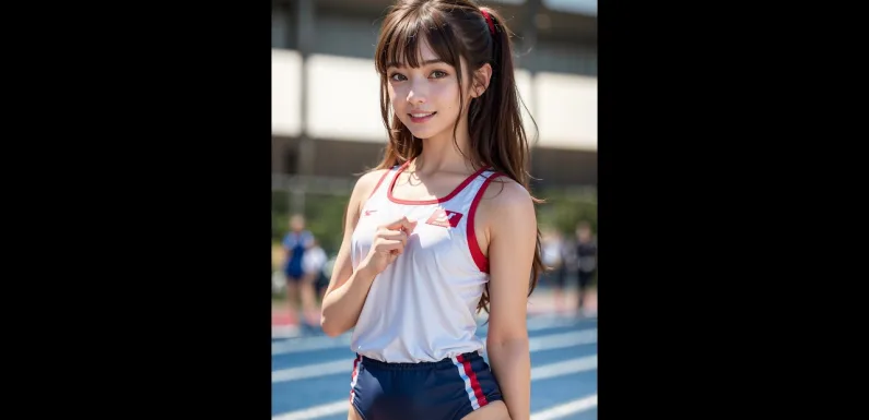 【4K AI LookBook】陸上ユニフォームでスポーティーに決める！| Athletic LookBook in Track and Field Uniforms