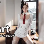 [4K Ai LookBook] Tokyo Photography – Beautiful Miss in the Office