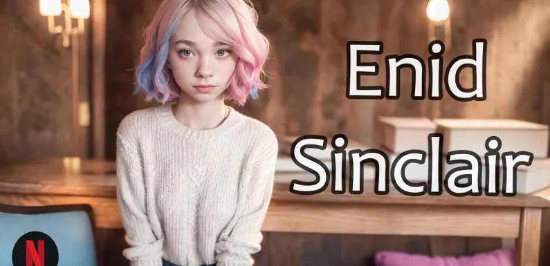 ❰ 4k AI Art ❱ Enid Sinclair – OST Wednesday Netflix / AI LookBook