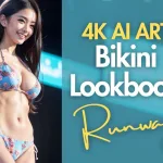 [4K] AI ART video – Japanese Model Lookbook on Runway