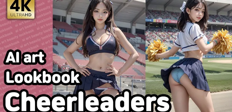 4k ai art | 치어리더 3 AI 룩북 | cheerleaders 3 ai lookbook