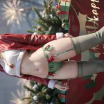 [4K] AI ART Japan Lookbook Model Video – Merry Christmas 2023, Christmas decorations #ai룩북 #beauty