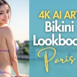 [4K] AI ART video – Japanese Model Lookbook in Paris