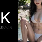 [4K] Japanese Onsen | AI Gravure Lookbook 룩북