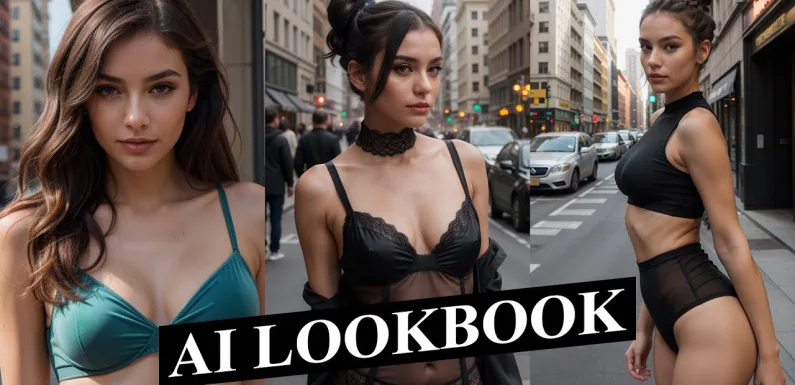 AI Lookbook WALK IN NEW YORK | #ailookbook #aichics