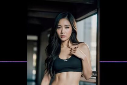 AI Lookbook In 4k – Sexy Korean model in Gem