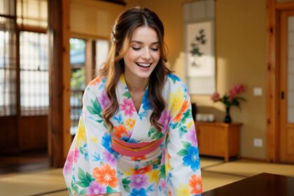 AI Sexy Art – Japanian Sexy Bikini Model in Airline Stewardess