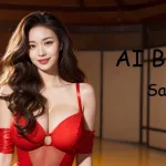 [4K] AI ART Korean Japanese Lookbook Model Al Art video-Basketball Court