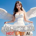AI Beauty Girl – Fly With Me – Angel Cosplay – AI Art – 4K AI Lookbook – AI Girlfriend