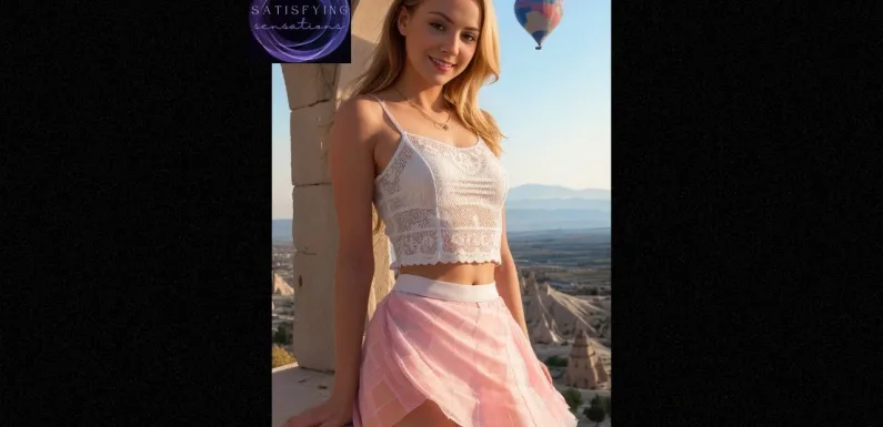 4K LookBook.The Models Went To Stunning Cappadocia For A Photoshoot. Look At The Balloons.AI Art#111