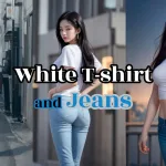 White Tee and Jeans | Lookbook | 4K | AI Art Lab