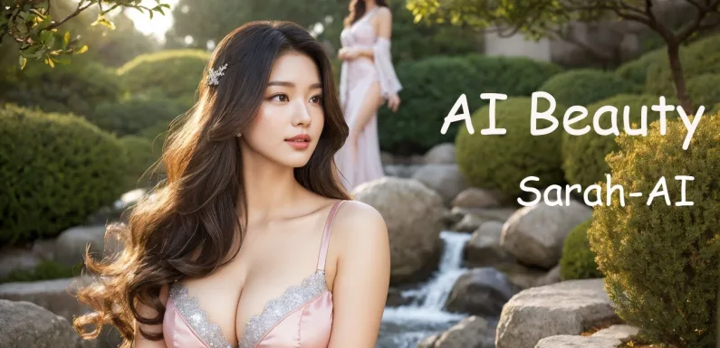[4K] AI ART Korean Japanese Lookbook Model Al Art video-Zen Garden