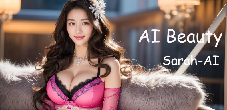 [4K] AI ART Korean Japanese Lookbook Model Al Art video-Ski Resort Adventure