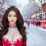[4K] Korean AI Lookbook/ai art/look book/girl/ai art girl/Beijing Winter Wonderland