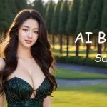 [4K] AI ART Korean Japanese Lookbook Model Al Art video-Golf Course