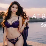 [4K] AI Lookbook/Beauty/Bay Sunset