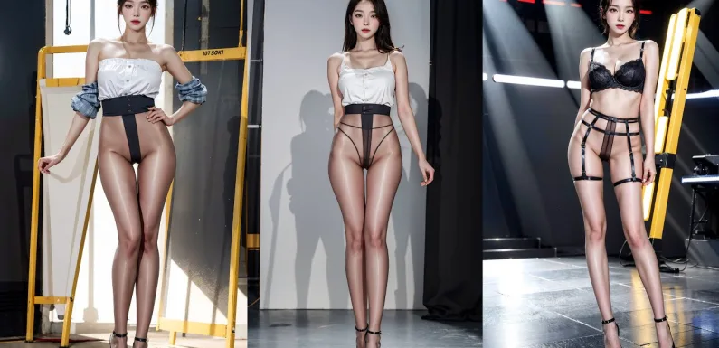 4k ai lookbook) Lingerie Fashion Show, runway by Ai art,란제리 패션쇼,ルックブック, |룩북, 란제리, 패션쇼, 런웨이| 穿搭 |