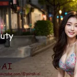 [4K] AI Lookbook/Beauty/City Sidewalk
