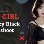 4K AI Lookbook – HOT Girl in Sexy Black Photoshoot #AIBeauty #AIArt
