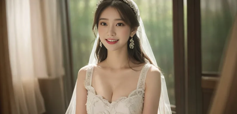 [4K] AI Lookbook/AI Art/Beauty/室外婚紗/Outdoor wedding gown