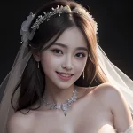 [4K] Beautiful wedding dress/美麗的婚紗/AI Lookbook/ AI美女/ AI 여자친구/AI ART/AIルックブック