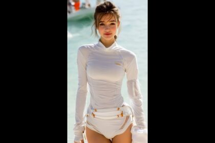 4K LookBook. Lingerie Ladies Let Loose On The Beach. AI ART