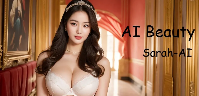 [4K] AI ART Korean Japanese Lookbook Model Al Art video-Royal Palace