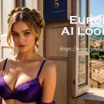 [4K] AI ART European Lookbook Model Video-Italian Village