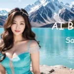 [4K] AI ART Korean Japanese Lookbook Model Al Art video-Lake view