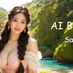 [4K] AI ART Korean Japanese Lookbook Model Al Art video-Abel Tasman National Park