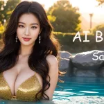 [4K] AI ART Korean Japanese Lookbook Model Al Art video-Rotorua Thermal Pools
