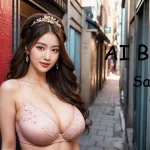 [4K] AI ART Korean Japanese Lookbook Model Al Art video-Melbourne Street Art