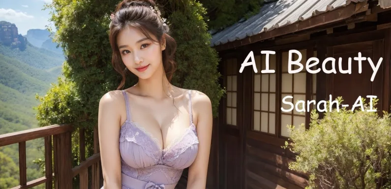 [4K] AI ART Korean Japanese Lookbook Model Al Art video-Blue Mountains