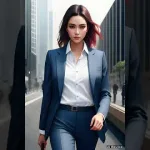 [4K] AI Office Suite Boss Style | AI Lookbook