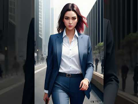 [4K] AI Office Suite Boss Style | AI Lookbook