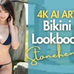 [4K] AI ART video – Japanese Model Lookbook at Stonehenge