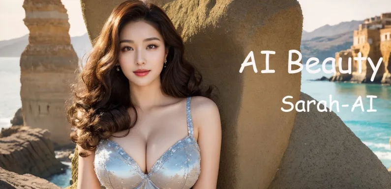 [4K] AI ART Korean Japanese Lookbook Model Al Art video-Sicilian Coast