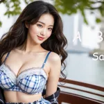 [4K] AI ART Korean Japanese Lookbook Model Al Art video-Discovery Park