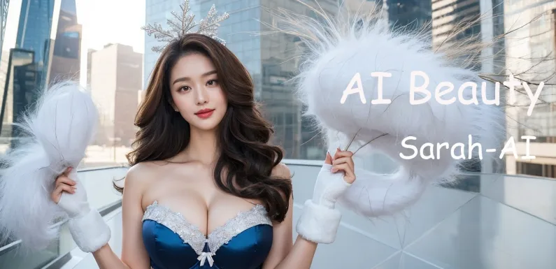 [4K] AI ART Korean Japanese Lookbook Model Al Art video-Modern Skyscraper