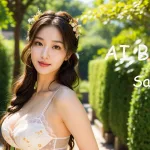 [4K] AI ART Korean Japanese Lookbook Model Al Art video-Lush Garden