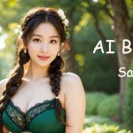 [4K] AI ART Korean Japanese Lookbook Model Al Art video-Bloom Haven