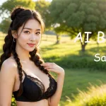 [4K] AI ART Korean Japanese Lookbook Model Al Art video-Rustic Countryside